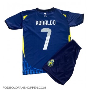 Al-Nassr Cristiano Ronaldo #7 Udebanetrøje Børn 2024-25 Kortærmet (+ Korte bukser)